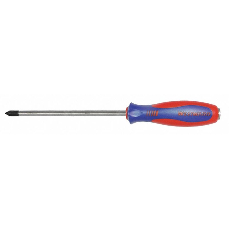 WESTWARD Desarmador Phillips para Demolición, 10-1/2", Ergonómico, 0.25", 6", #2, Phillips