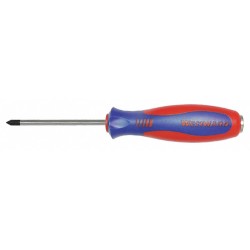 WESTWARD Desarmador Phillips para Demolición, 7", Ergonómico, 0.17", 3", #1, Phillips
