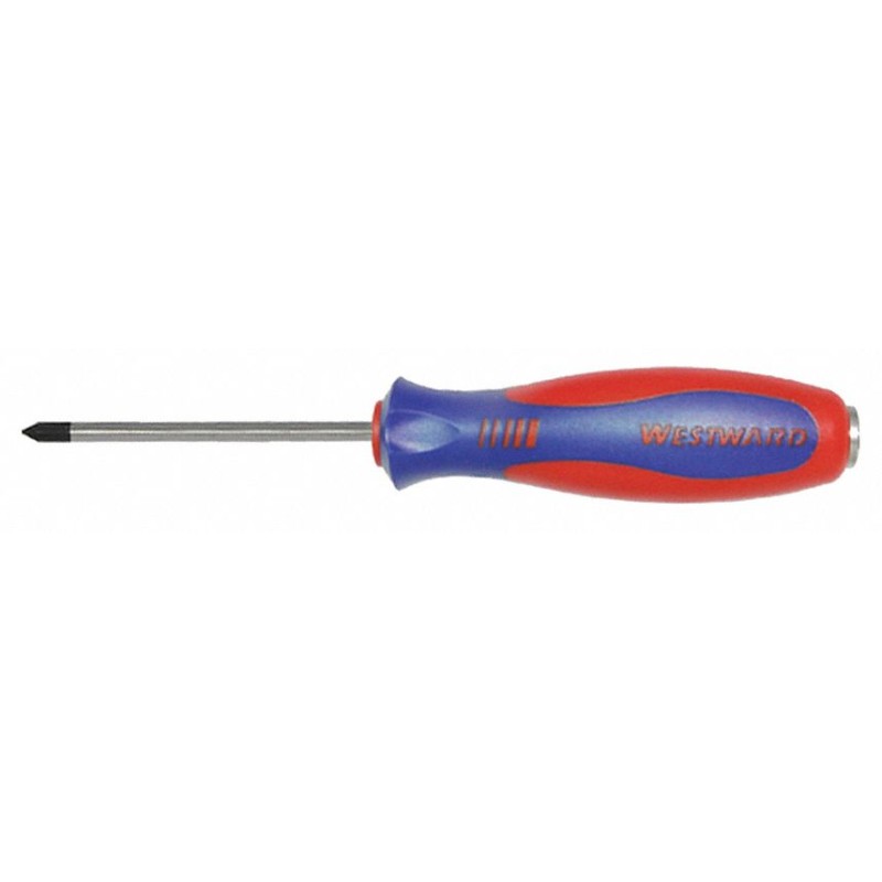 WESTWARD Desarmador Phillips para Demolición, 7", Ergonómico, 0.17", 3", #1, Phillips