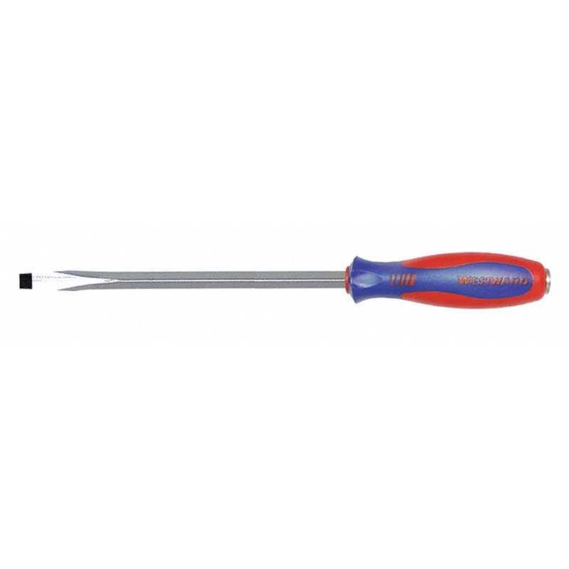 WESTWARD Desarmador Plano para Demolición, 12-3/4", Ergonómico, 0.33", 8", 3/8", Plana