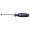 WESTWARD Desarmador Plano de Uso General, 8-1/4", Ergonómico, 4", 1/4", Plana