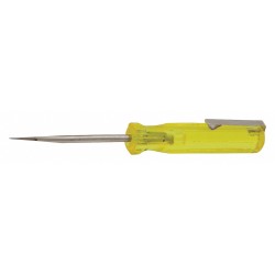 STANLEY Desarmador Plano con Clip para Bolsillo, 5-1/4", Ergonómico, 0.38", 2", 1/8", Plana