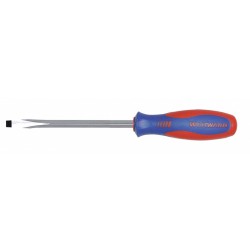 WESTWARD Desarmador Plano de Uso General, 10-3/4", Ergonómico, 0.33", 6", 5/16", Plana