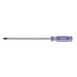 WESTWARD Desarmador Phillips de Uso General, 14-1/2", Acanalado, 0.33", 10", #4, Phillips
