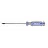 WESTWARD Desarmador Phillips de Uso General, 10-1/2", Acanalado, 0.33", 6", #3, Phillips