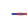 WESTWARD Desarmador Phillips de Precisión, 6-1/4", Ergonómico, 0.13", 2-1/2", #000, Phillips