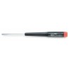 WIHA Desarmador Plano de Precisión, 4-1/2", Moldeado, Precisión Ranurado, 0.08", 1-9/16", 1/16"