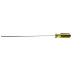STANLEY Desarmador Plano de Uso General, 15-3/4", Ergonómico, Cabinet Plano de Uso General , 0.25", 12"