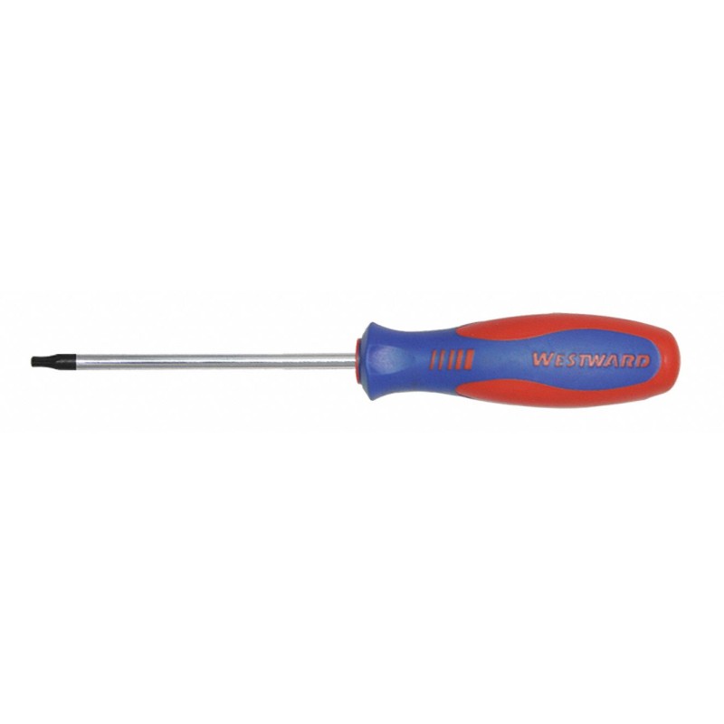 WESTWARD Desarmador Torx de Uso General, 8", Ergonómico, 0.13", 4", T15, Torx(R)