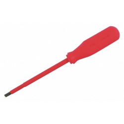 URREA Desarmador, 6", Ergonómico, 3", 1/8", Plana