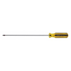 STANLEY Desarmador, 14-1/4", Ergonómico, 10", #2, Phillips