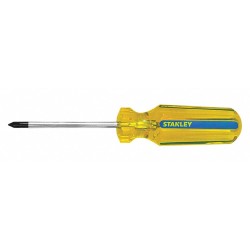 STANLEY Desarmador, 5-9/16", Ergonómico, 3", #1, Phillips