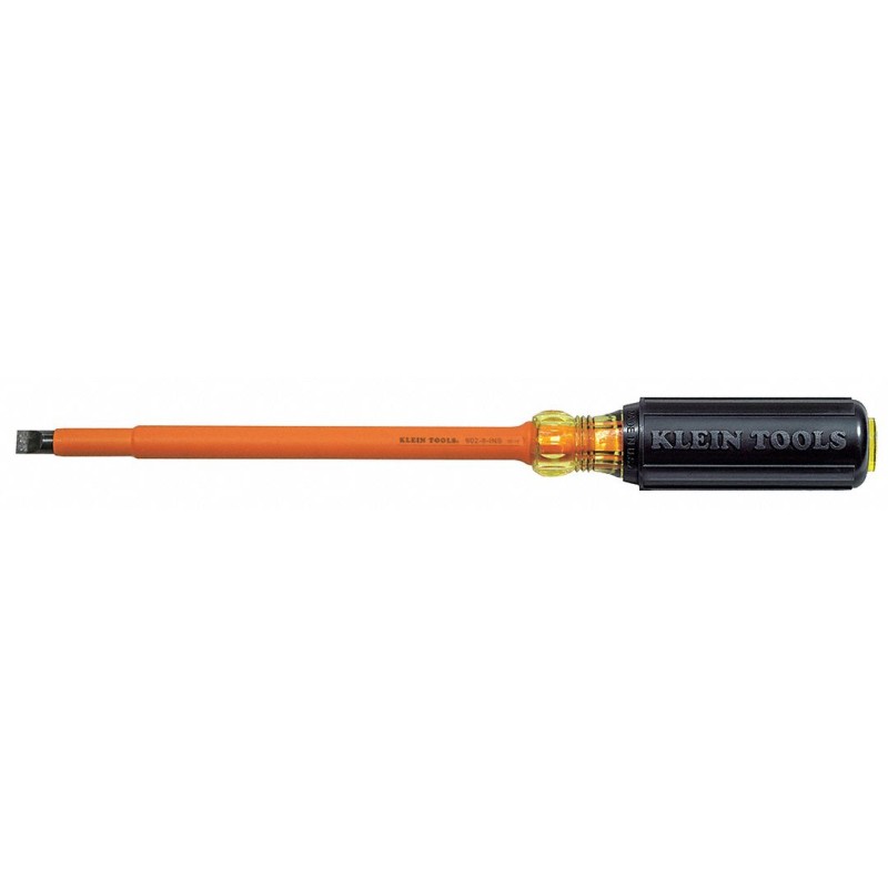 KLEIN TOOLS Desarmador, 13-3/8", Aislado, 0.53", 8", 3/8", Cabinet