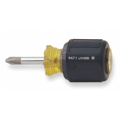 URREA Desarmador, 3-1/4", Ergonómico, 1-3/8", #2, Phillips