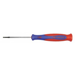 WESTWARD Desarmador Plano de Precisión, 6-1/4", Moldeado, 2-1/2", 1/16", Plana