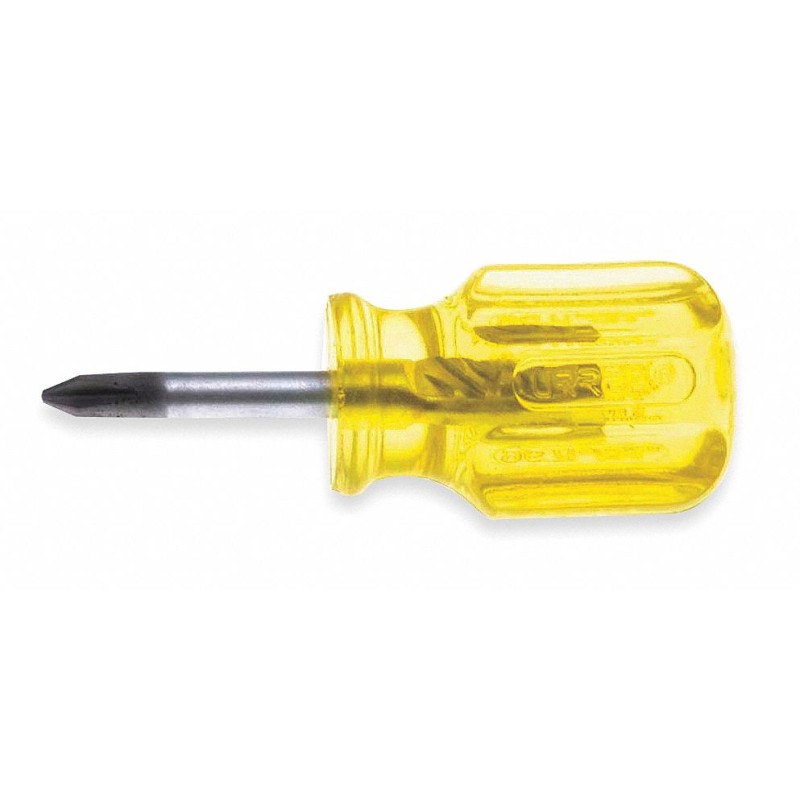 URREA Desarmador, 3-13/32", Ergonómico, 1-3/8", #2, Phillips