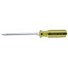 STANLEY Desarmador Plano de Uso General, 11", Ergonómico, 0.31", 6", 5/16", Plana