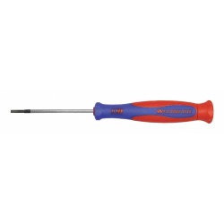 WESTWARD Desarmador Plano de Precisión, 6-1/4", Ergonómico, 0.13", 2-1/2", 2mm, Plana
