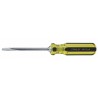 STANLEY Desarmador Plano Keystone de Uso General, 8", Ergonómico, 0.19", 4", 1/4", Plana