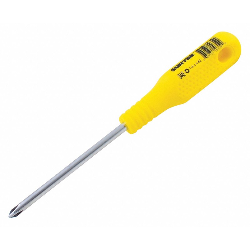 SURTEK Desarmador, 8", Ergonómico, 8", #2, Phillips