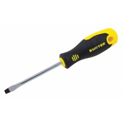 SURTEK Desarmador, 6", Ergonómico, 6", 1/4", Plana