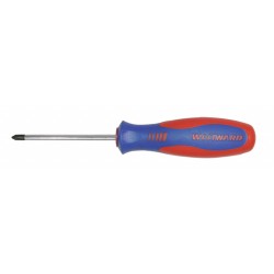 WESTWARD Desarmador Phillips de Uso General, 7", Ergonómico, 0.17", 3", #1, Phillips