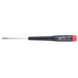 WIHA Desarmador Hexagonal de Precisión, 5-1/2", Moldeado, 0.1", 2", 1/16", Hexagonal