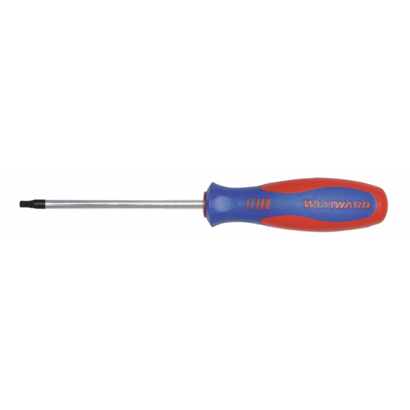 WESTWARD Desarmador Torx de Uso General, 8", Ergonómico, 0.13", 4", T20, Torx(R)
