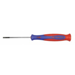 WESTWARD Desarmador Plano de Precisión, 6-1/4", Ergonómico, 2-1/2", 2.5mm, Plana