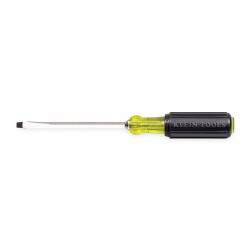 KLEIN TOOLS Desarmador Plano de Uso General, 17-1/4", Ergonómico, 0.38", 12", 1/2", Plana