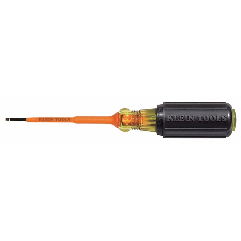KLEIN TOOLS Desarmador, 12-3/8", Aislado, 0.46", 7", #3, Phillips
