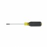 KLEIN TOOLS Desarmador Plano de Uso General, 7-3/4", Ergonómico, 0.13", 4", 1/8", Plana