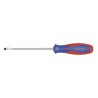 WESTWARD Desarmador Plano de Uso General, 7", Ergonómico, 0.13", 4", 1/8", Plana